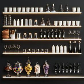 厨房用品 糖果罐 调味品 杯子